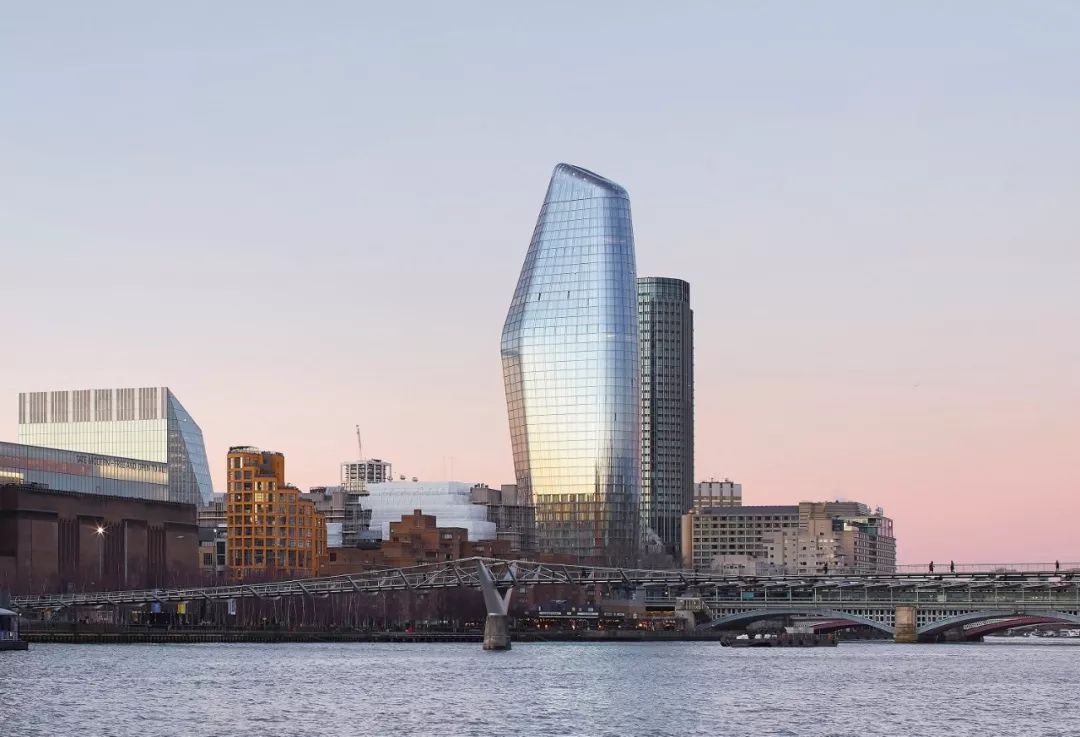 伦敦地标建筑 One Blackfriars 酒店综合体,现代设计闪耀泰晤士河畔-2