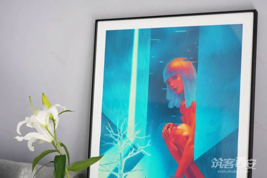 极致黑韵,红杉·陈醉打造西安 360㎡顶跃艺术宅-145