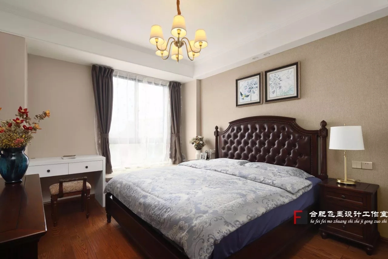 飞墨设计新作品 | 《彼岸花开》 | 200㎡美式-61