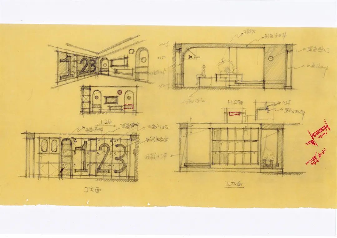 凯丽雅居 | 极简白撞色,艺术涂料与布艺软装的完美融合-47