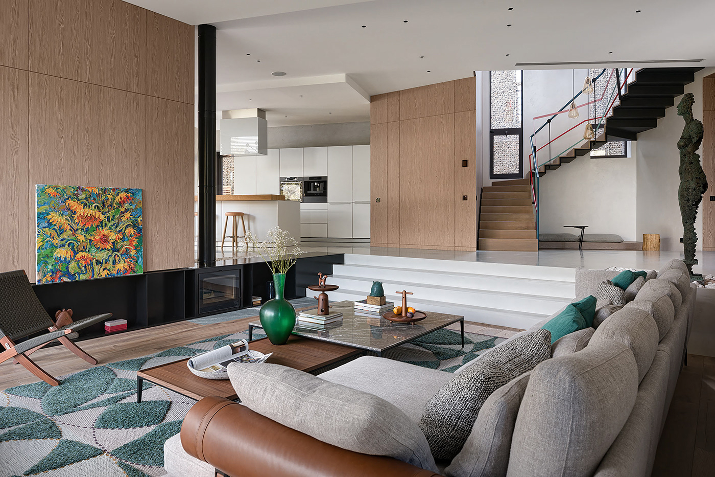 乌克兰基辅自然舒适别墅设计丨Oleksienko Architects-10