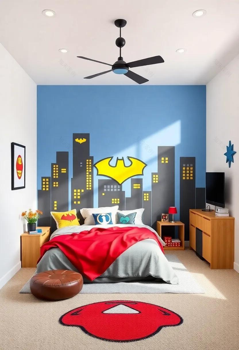 青少年超级英雄主题房间设计-188