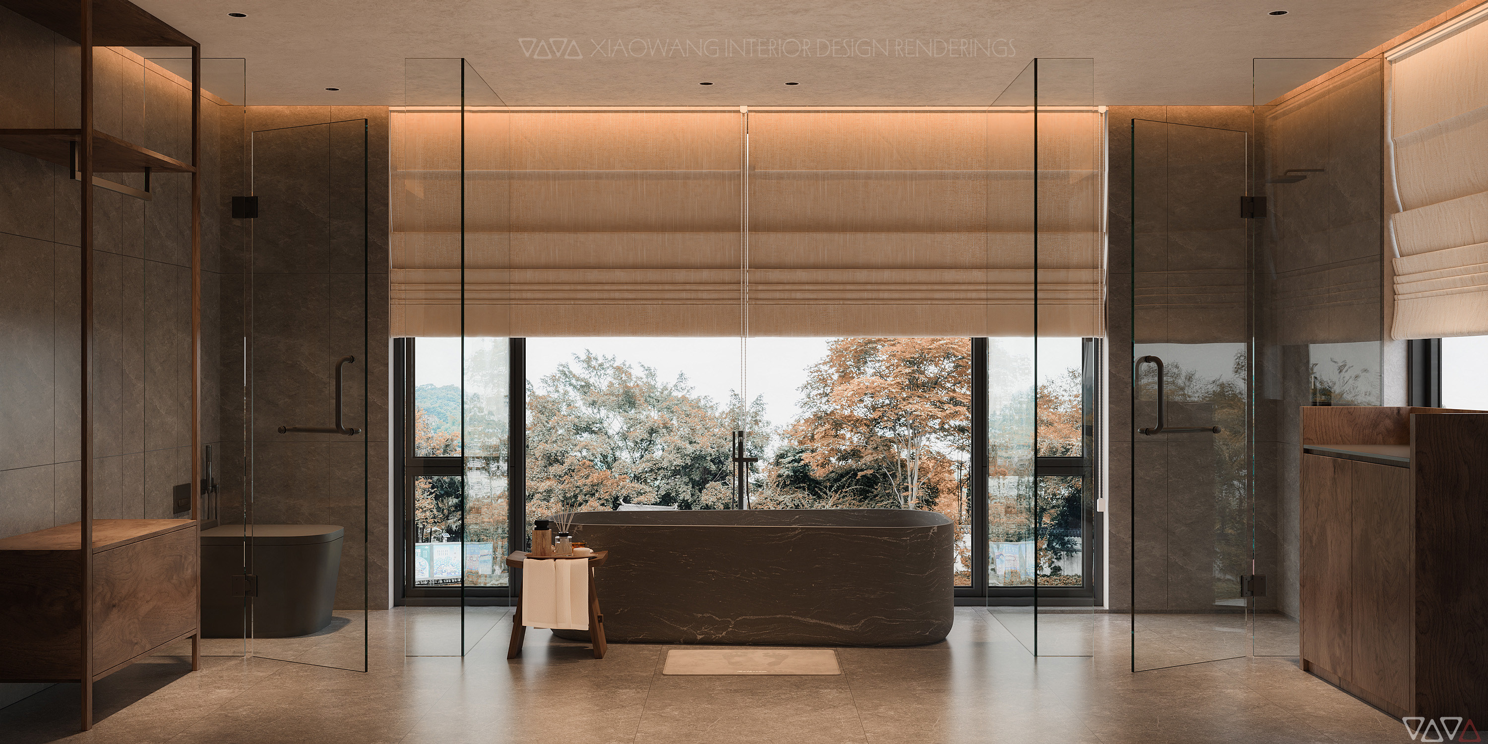 中古风民宿效果图-17