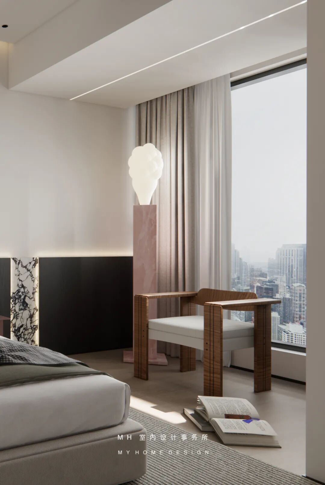 【首发】MH设计新作：低奢·艺术居所▏用心雕琢寻一处精致之家-52