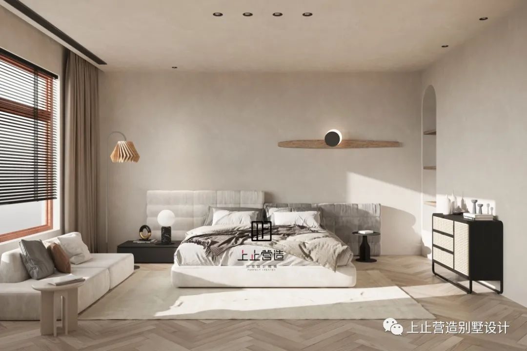 龙首壹号院侘寂风本真住宅设计丨上止营造别墅设计-14