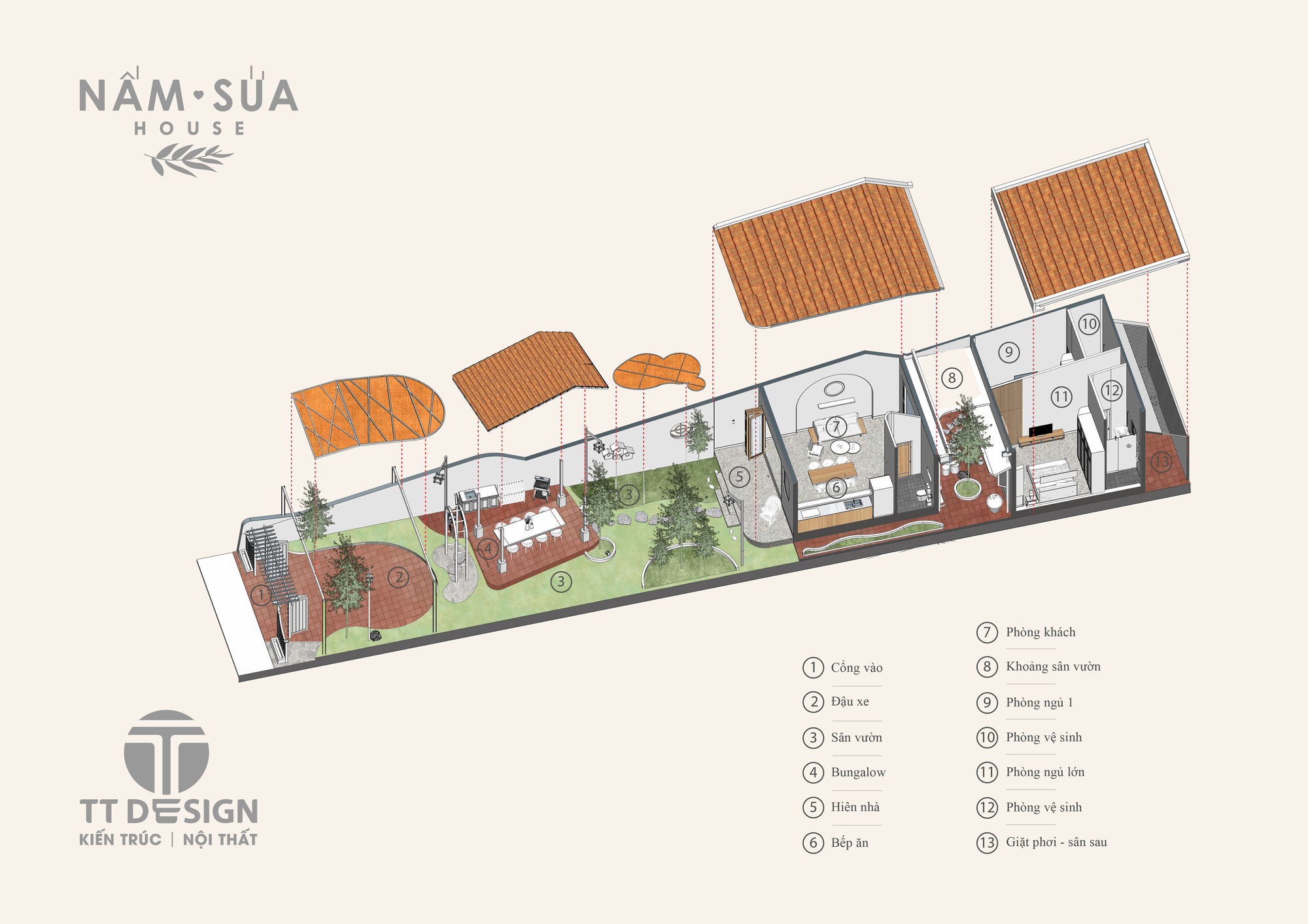 蘑菇水母屋丨越南丨TTDESIGN.vn-17