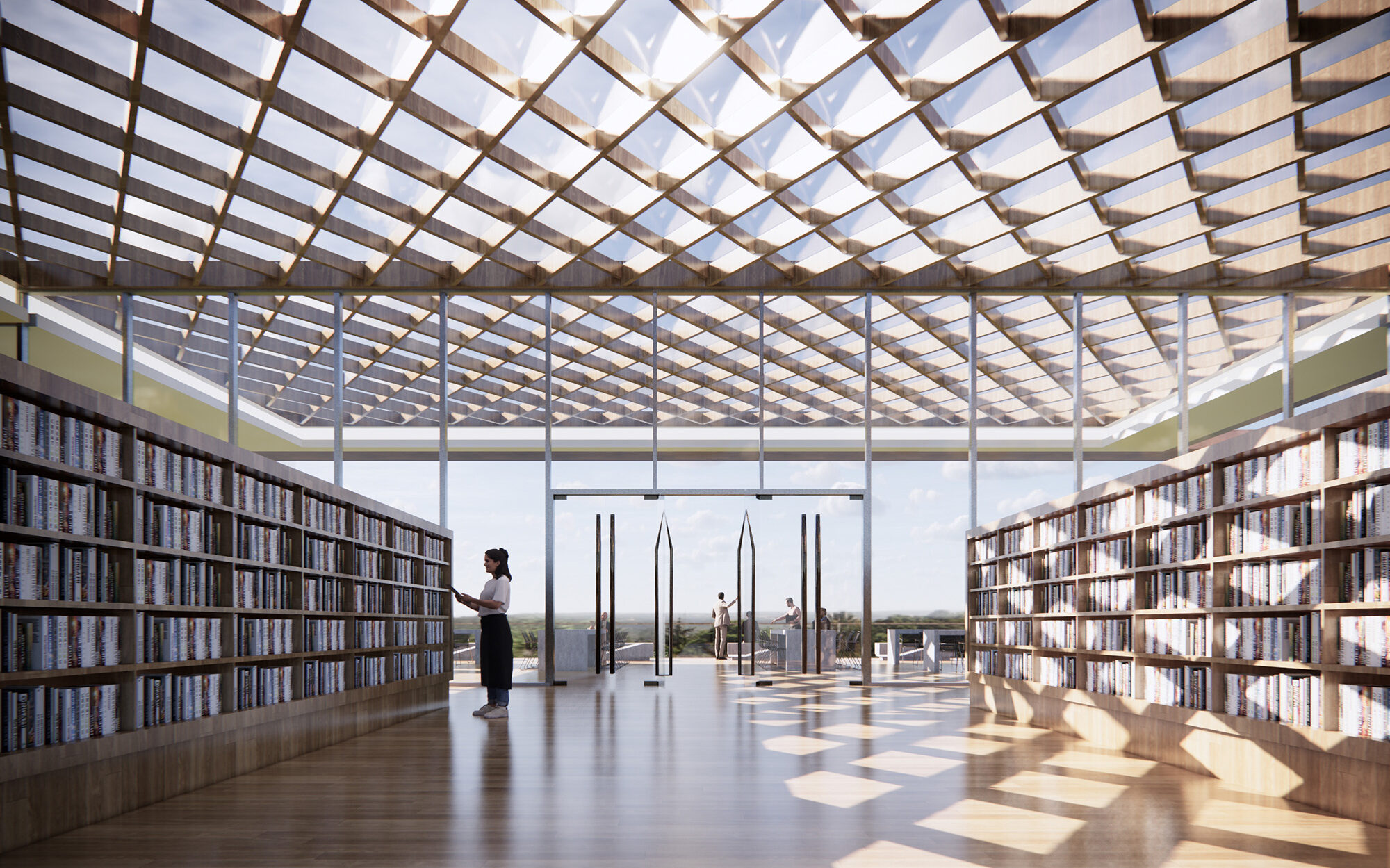 韩国光州图书馆 · 城市公共空间的新篇章-5