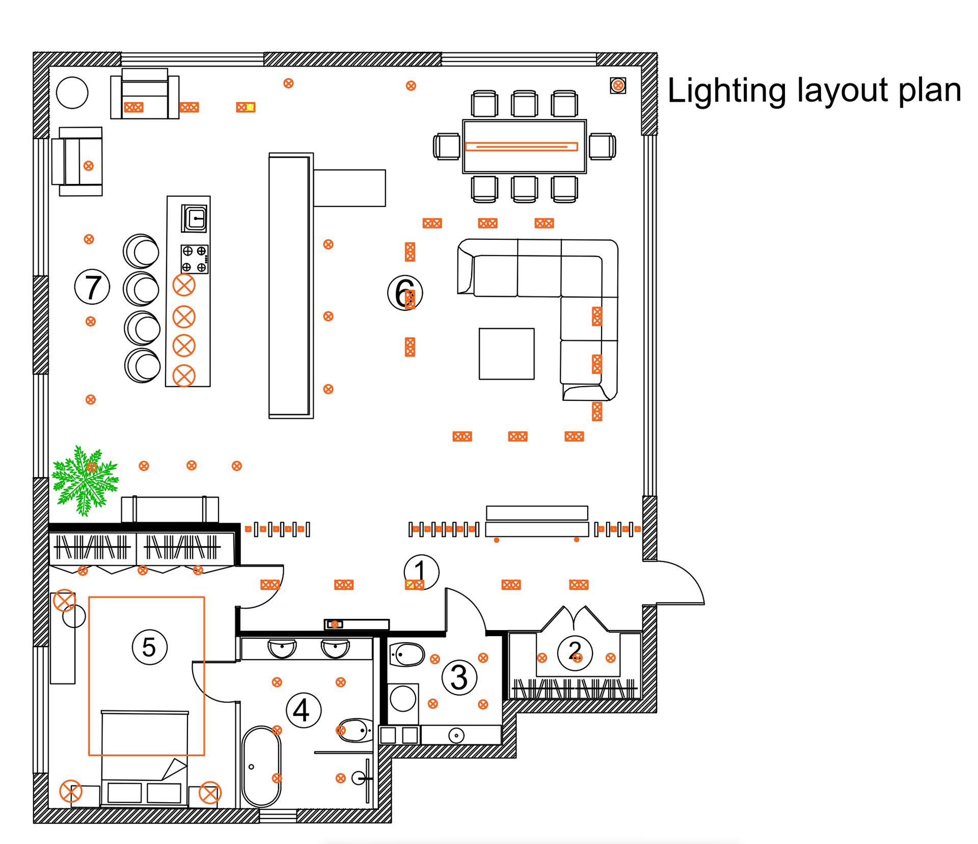 Contemporarie style apartments可视化项目丨tetiana_visual_3d-14