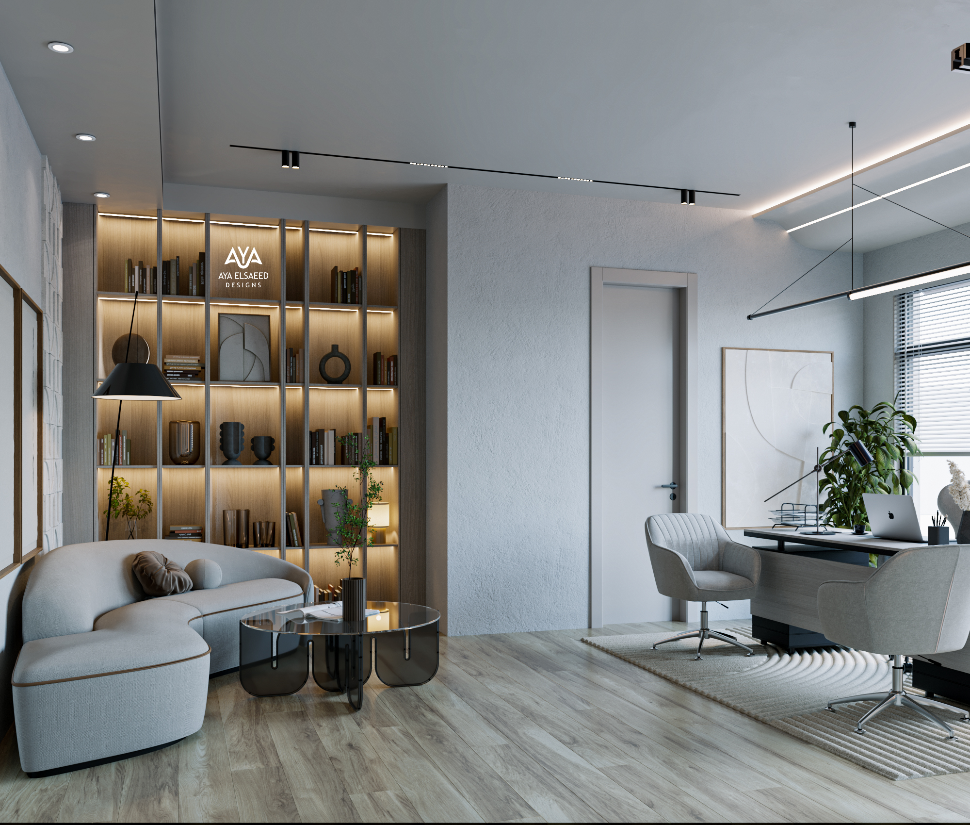 带有会议室的办公室丨埃及-6