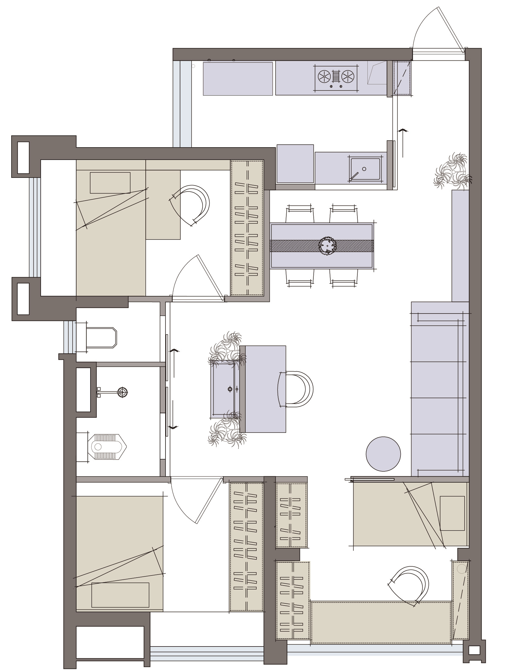 65平家居小户型爆改-18