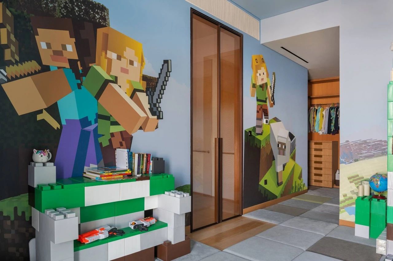 现代美学波西米亚风住宅室内实景图-45