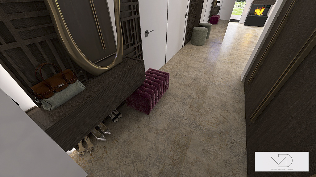 Residential home interiors. Dnipro, Ukraine.-2