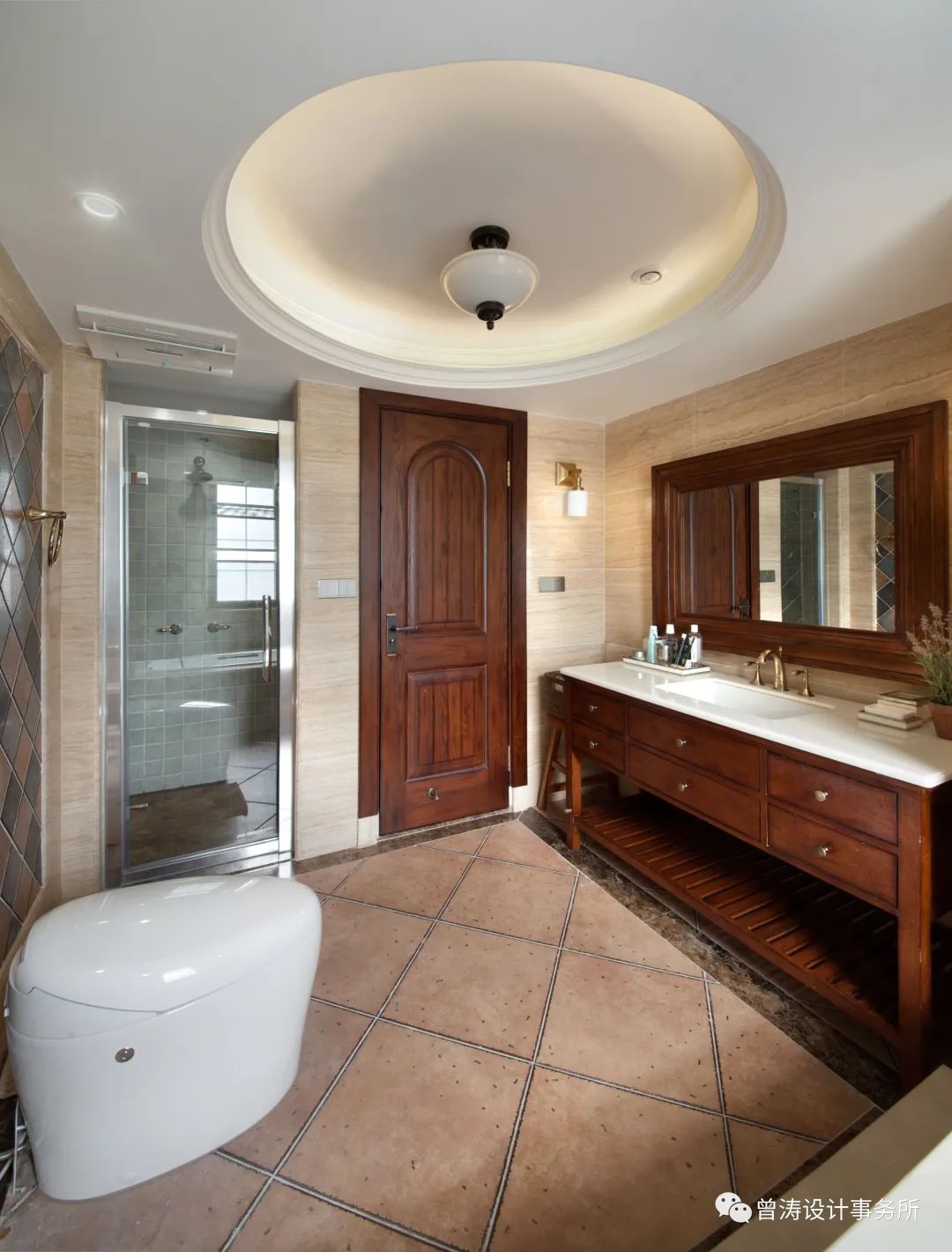 蓝湖郡花园别墅 | 美式乡村风格,光影与空间的深层对话-89