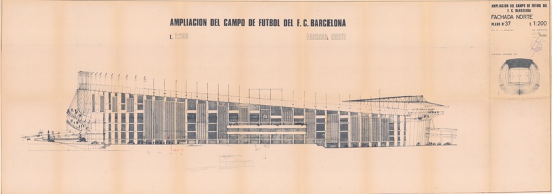 诺坎普球场首次扩建丨西班牙巴塞罗那-40