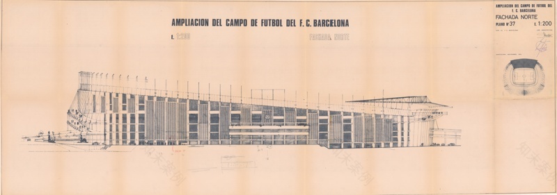 诺坎普球场首次扩建丨西班牙巴塞罗那-40