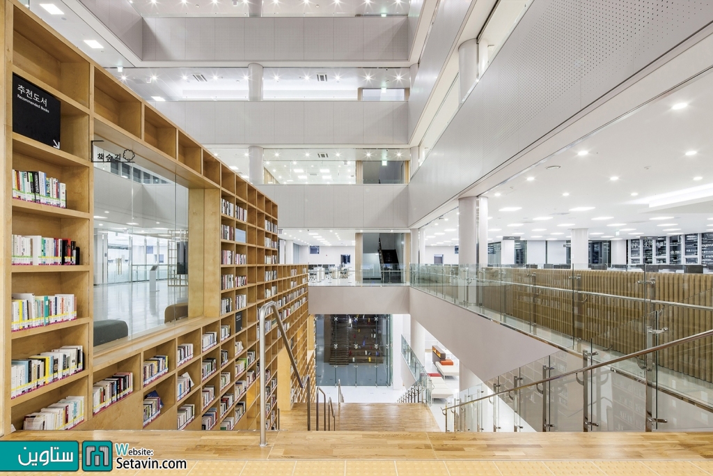 韩国湖西大学图书馆丨韩国牙山市-27