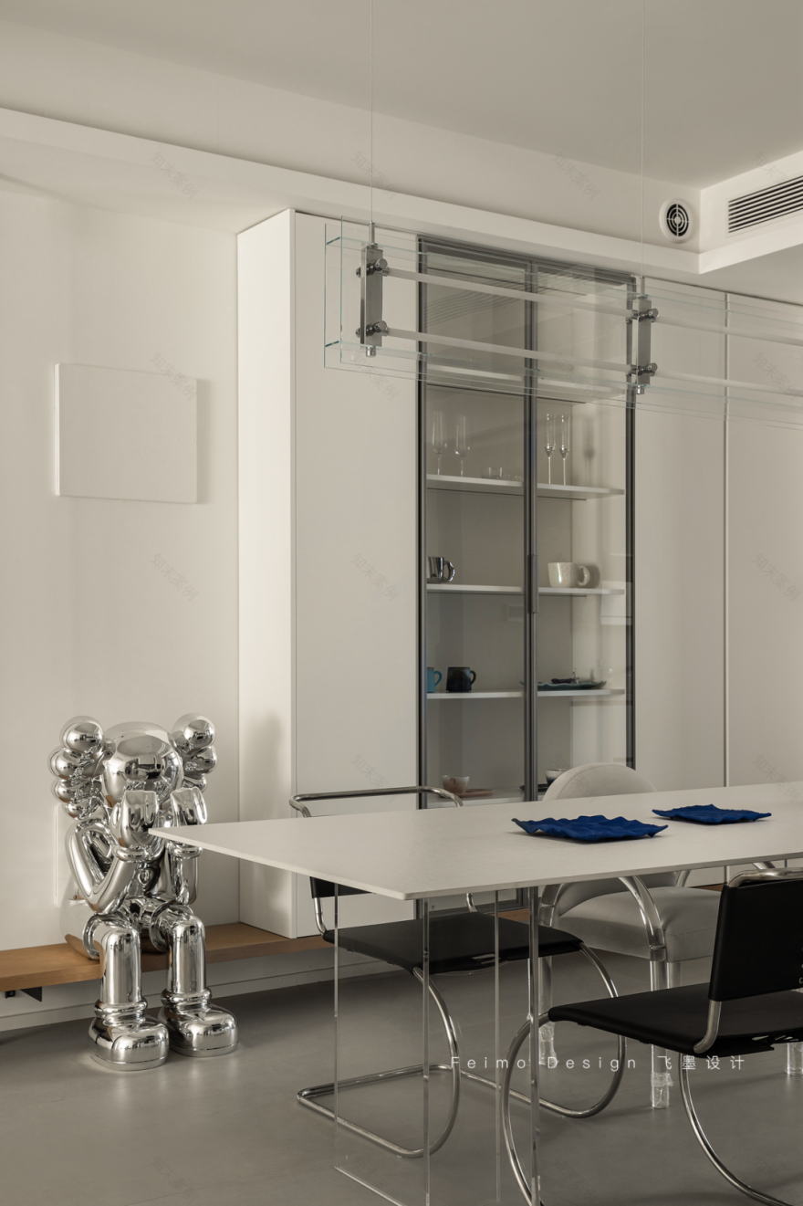 220㎡现代简约大平层丨飞墨设计-57