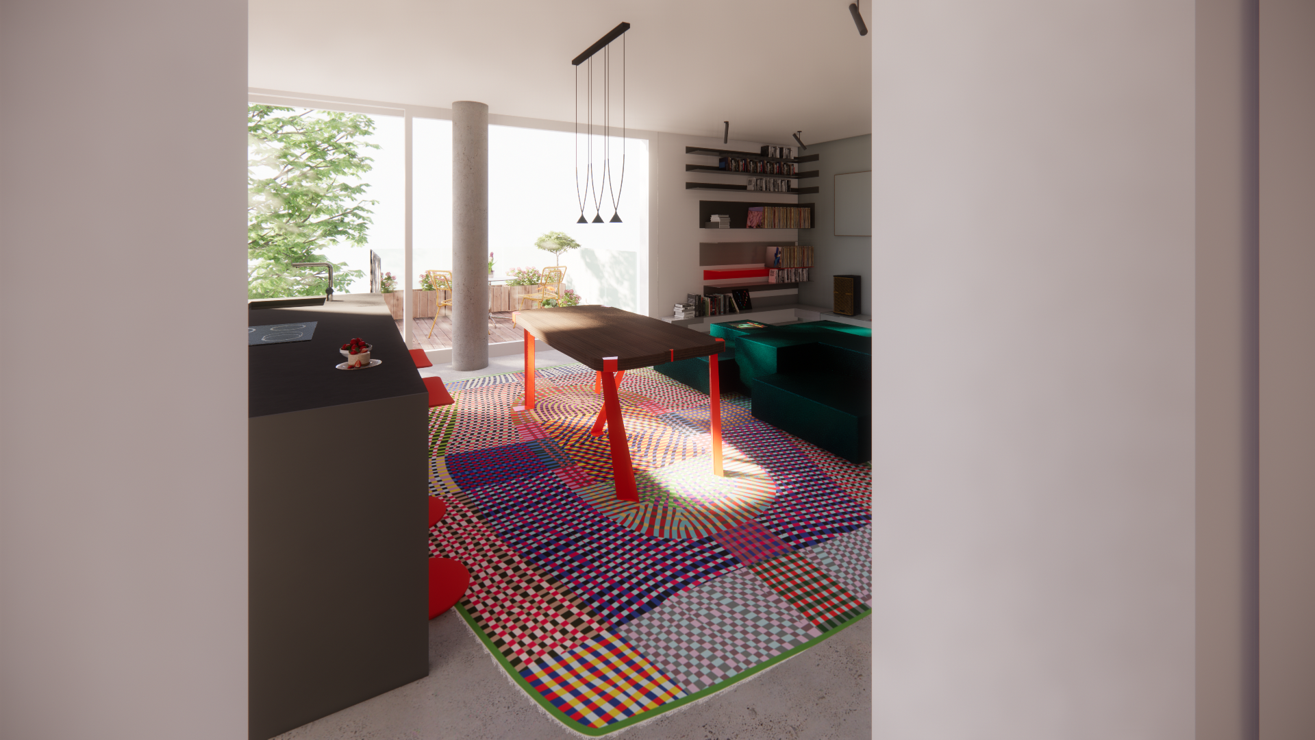 色彩碰撞 · ColoreON 项目探寻空间与色彩的关系-67