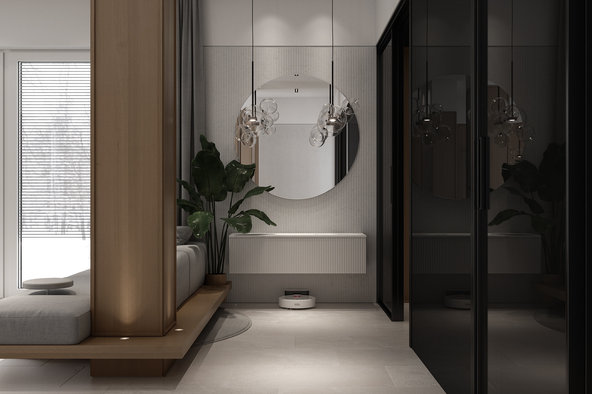 原木与灰调，勾勒的空间韵律美 | Archistudio作品-4