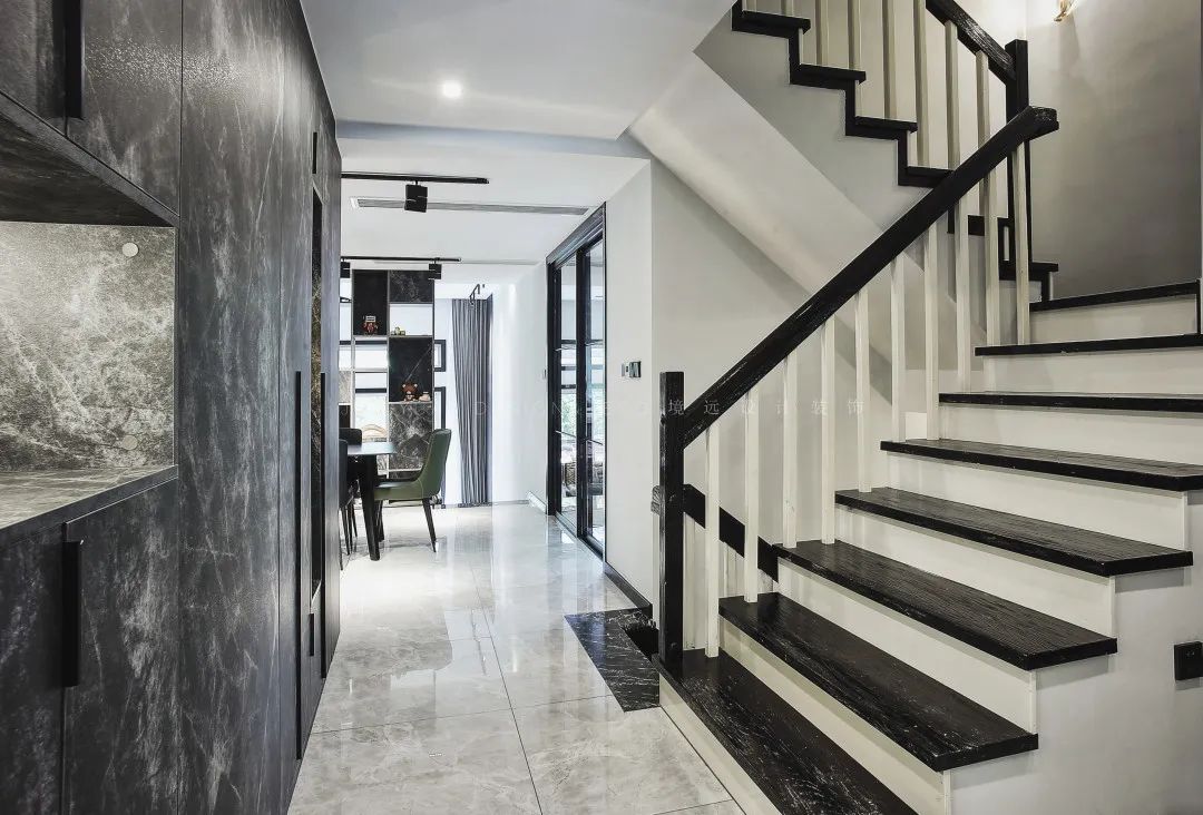 200㎡现代简约黑白灰，无主灯设计演绎个性空间高质感-84