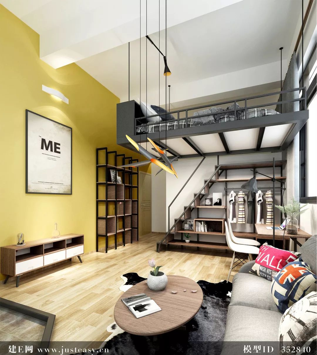 小户型设计宝典 | 紧凑空间变身高大上-25