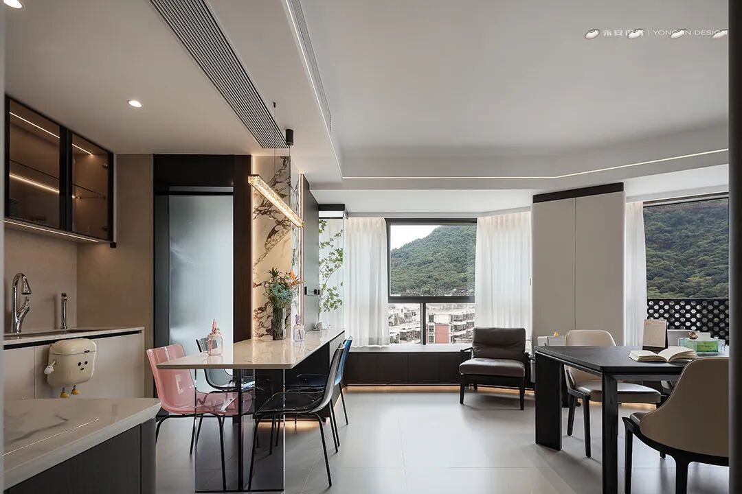 永安实景丨东海富汇豪庭107m²【设计让非常规空间重新涅槃】-42