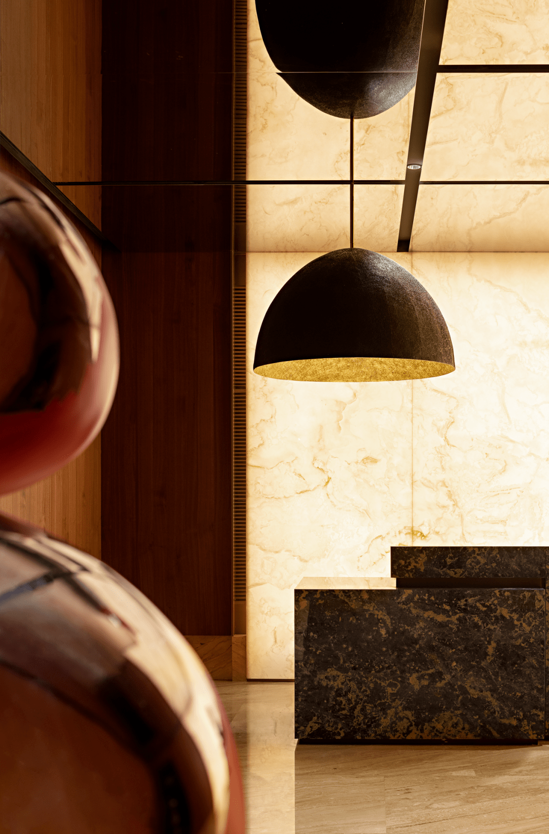 新作丨474㎡豪宅，奢华艺术的美感-17