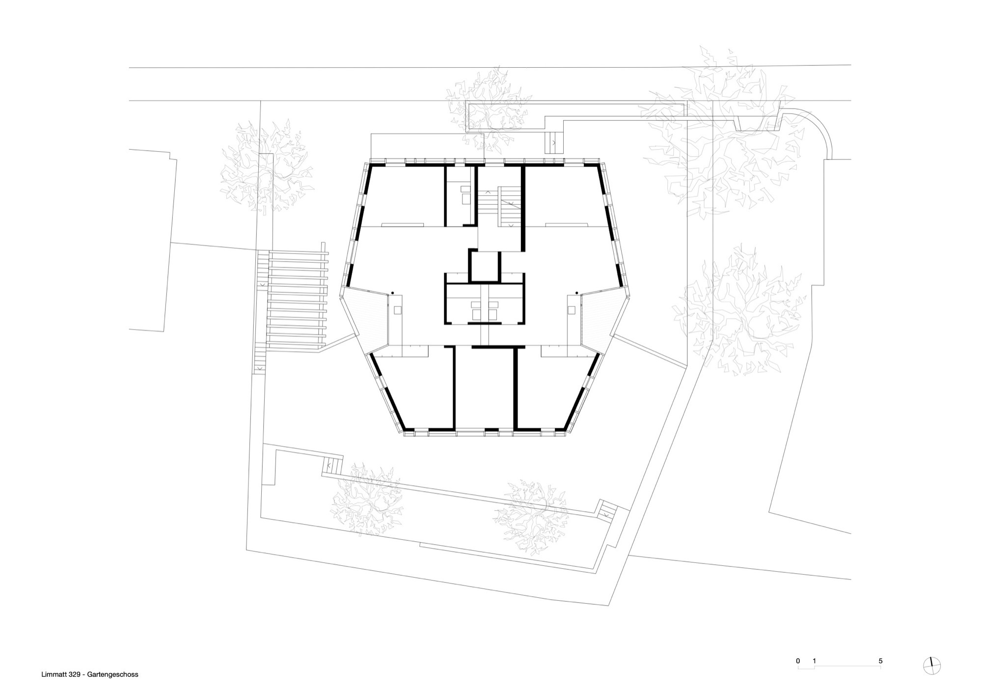 公寓楼 L329丨瑞士苏黎世丨Rossetti + Wyss Architekten-36