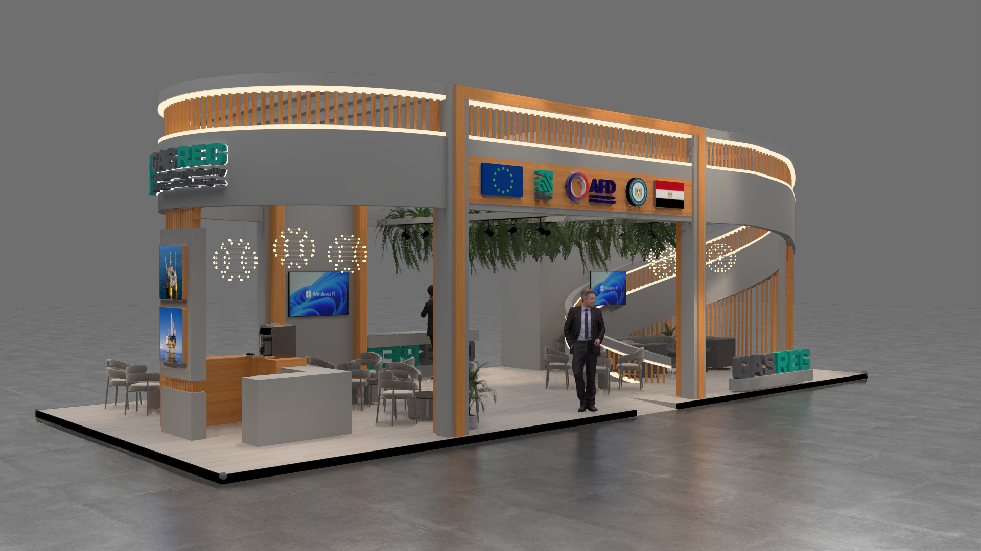 GasReg exhibition- stand- booth- design - event - 3D-17