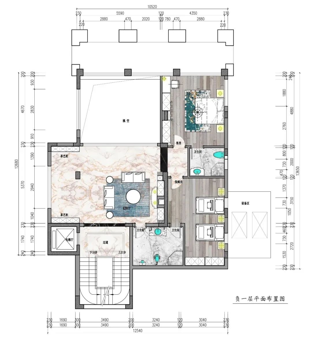 重庆 880㎡混搭别墅，叶胤祥打造墅院生活新定义-3