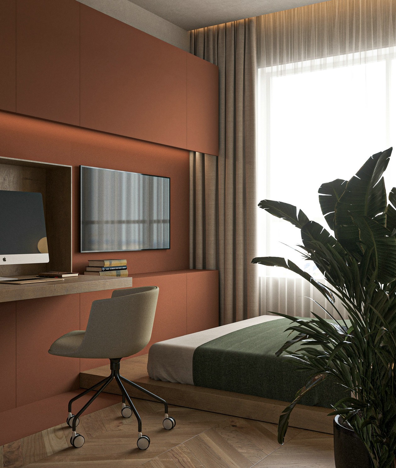 150㎡简约风公寓 舒适生活的本质-6