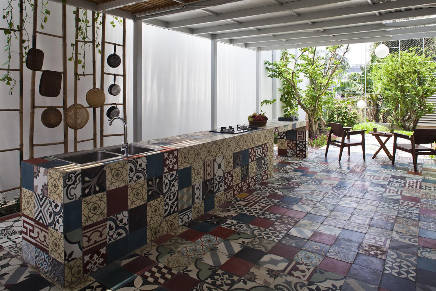 越南钢制住宅 | 绿色环保与极简主义的完美结合-6