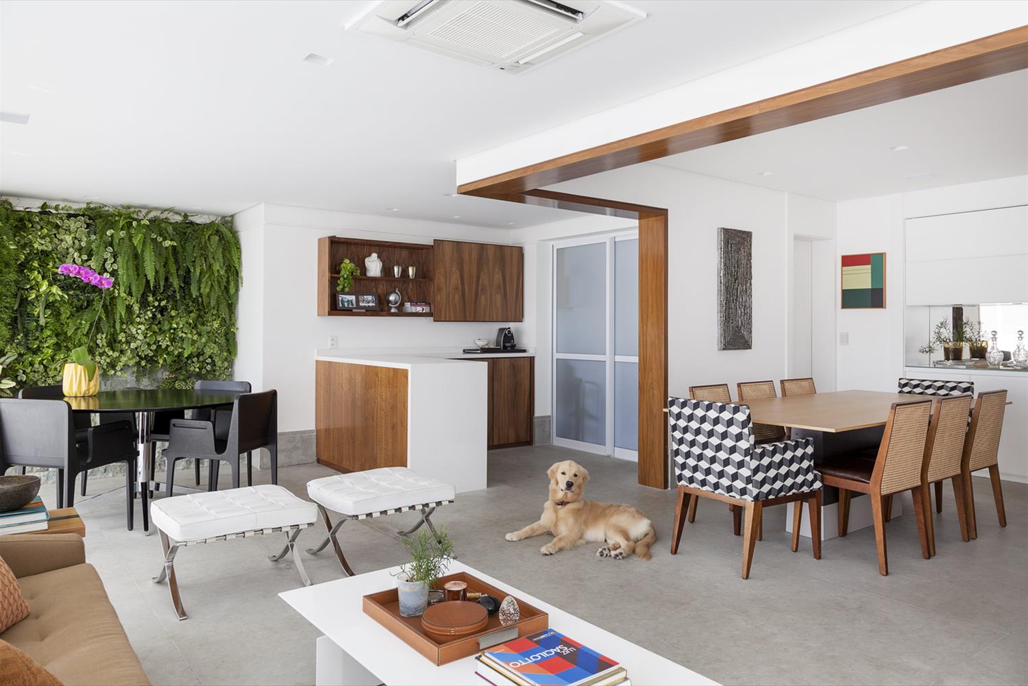 巴西 SP 绿色住宅 | 垂直花园与温馨家庭空间-1