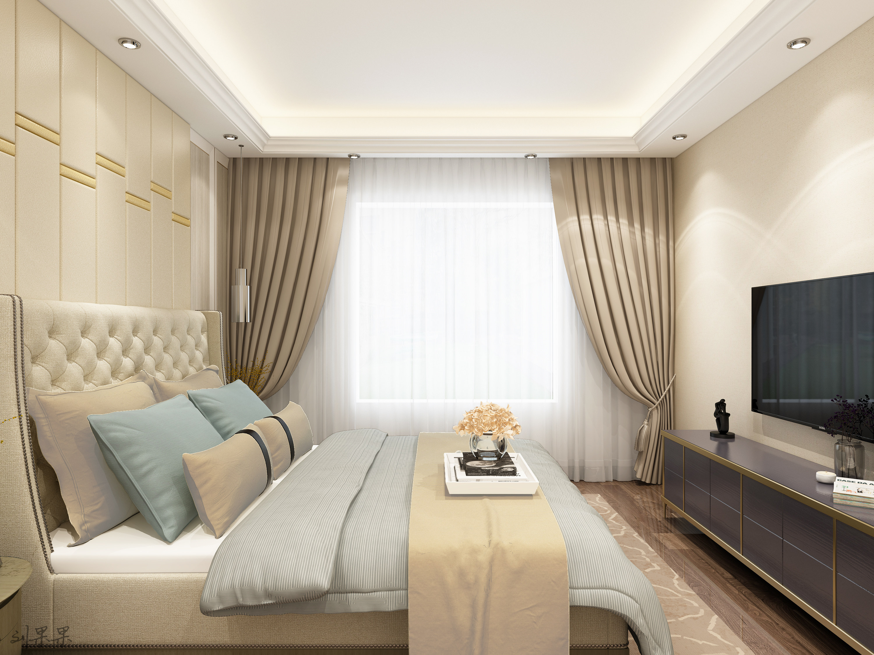 自然原木的简约欧风设计-10