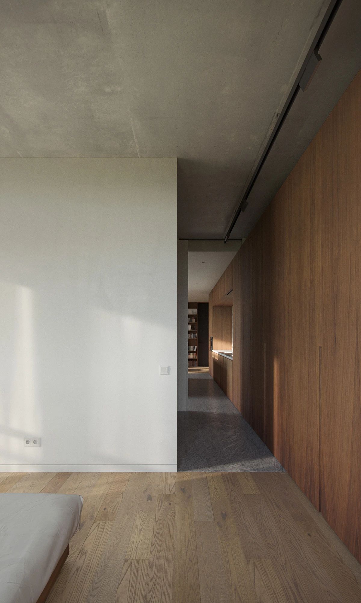 132 平米异形空间住宅设计丨Viktor Serhey 和 DUDES Architects-23