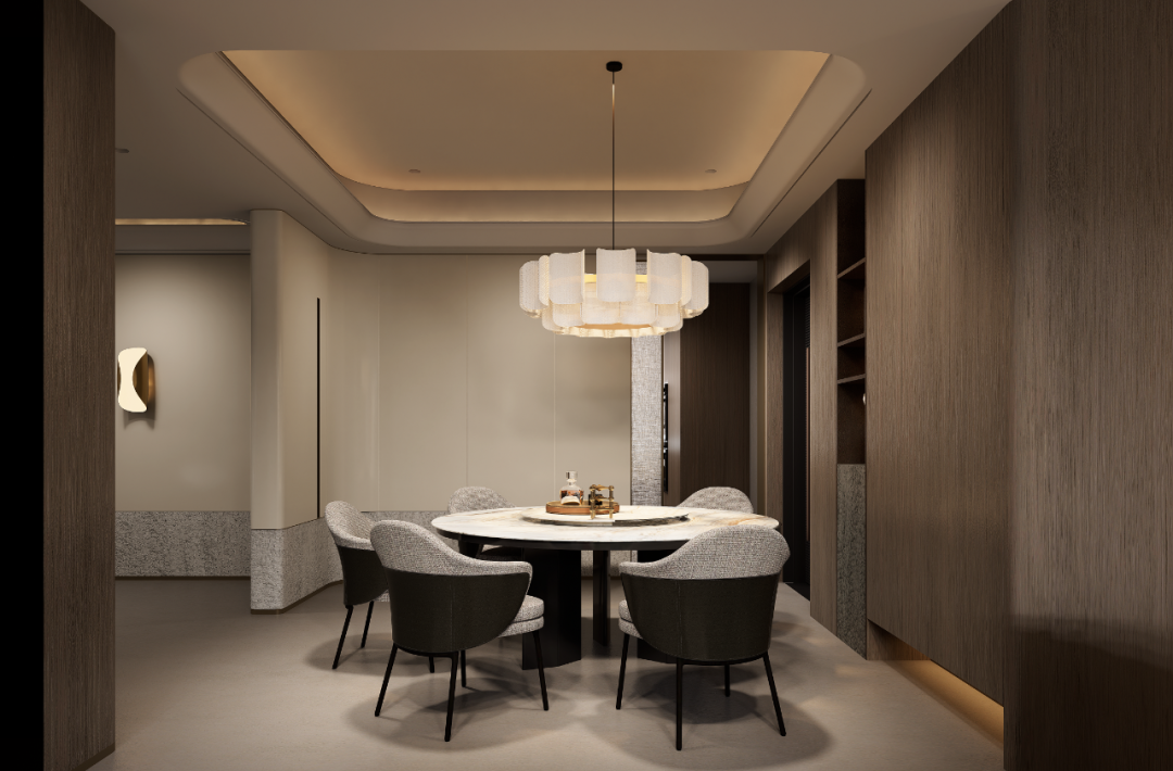 MORNING·私宅|金沙大境湾300㎡轻奢跃层，都市新贵的艺术栖居。-47