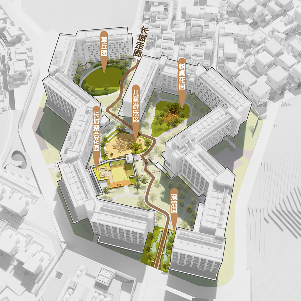 阿那亚金山岭中心小镇景观(山境)丨中国河北丨致舍景观-38