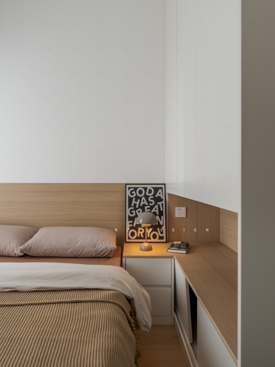 日式原木风家庭空间设计丨中国深圳丨那宅设计事务所-90