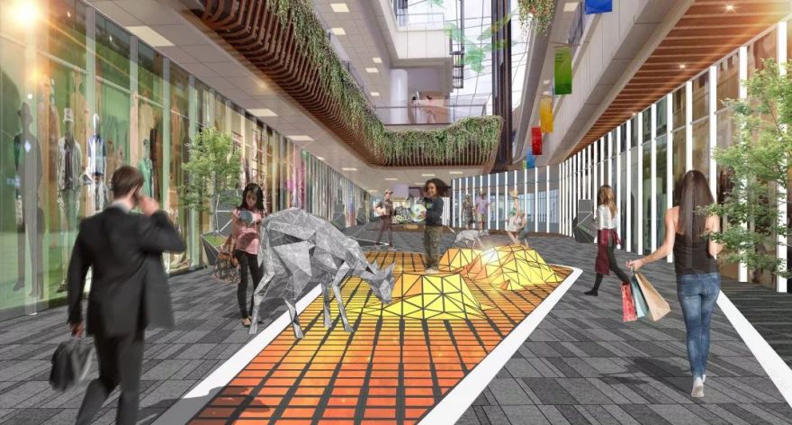 荷于景观项目|宝山旭辉U天地——社区商业新典范-69