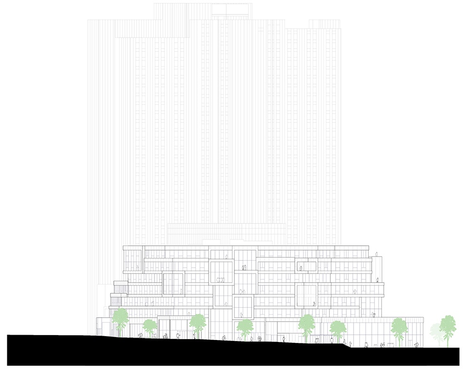 巴黎 Gaîté Montparnasse 商业综合体丨法国巴黎丨MVRDV-52