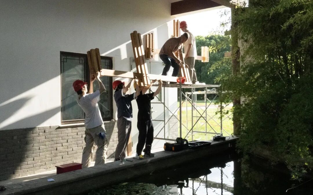 建城实践|2025年暑期工业竹搭建工作营浦口校区实验工坊自建活动成果展示-59