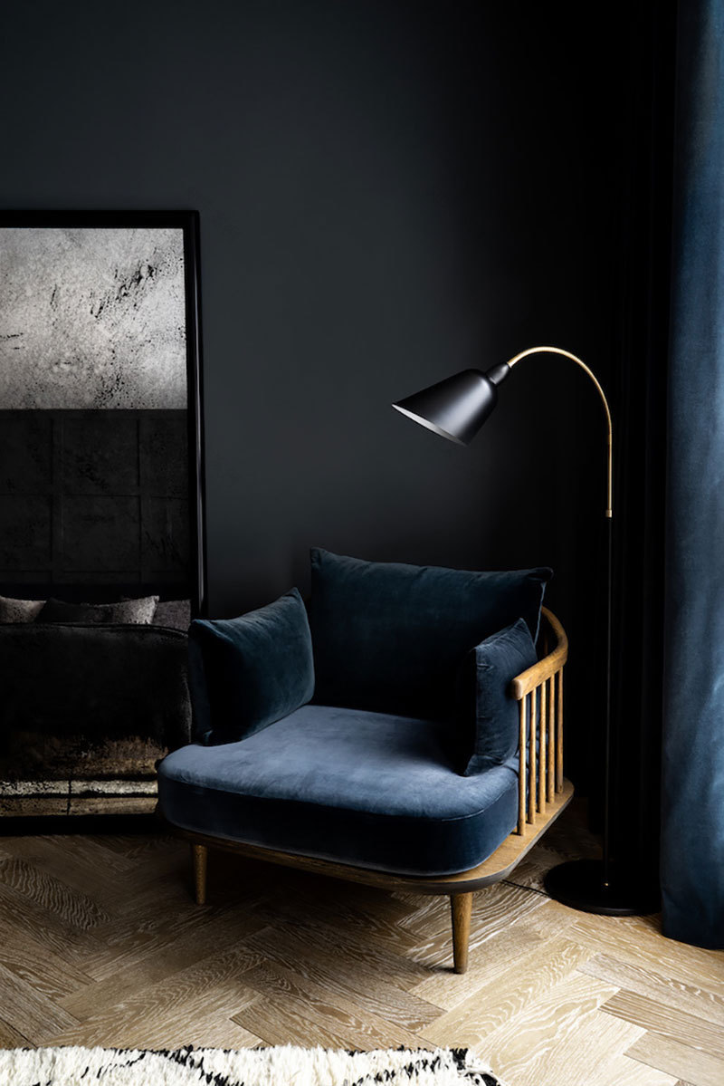 伦敦时尚设计师优雅现代公寓-10