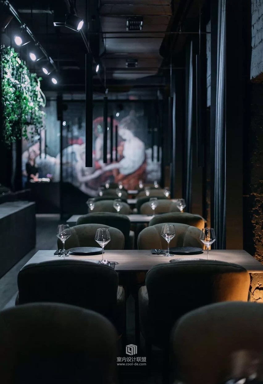 Tolstiy&Tonkiy餐厅-Yodezeen Design-32