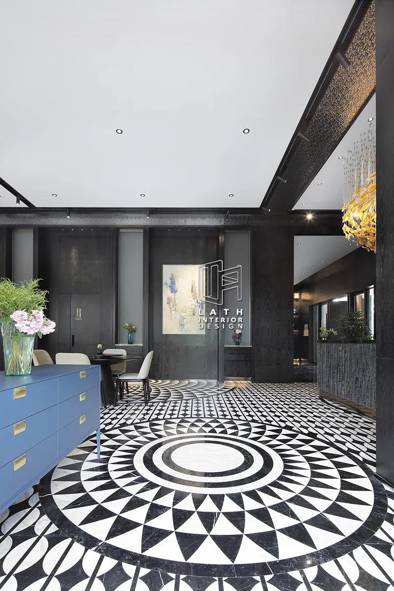 现代 Art Deco 风格餐厅设计-11