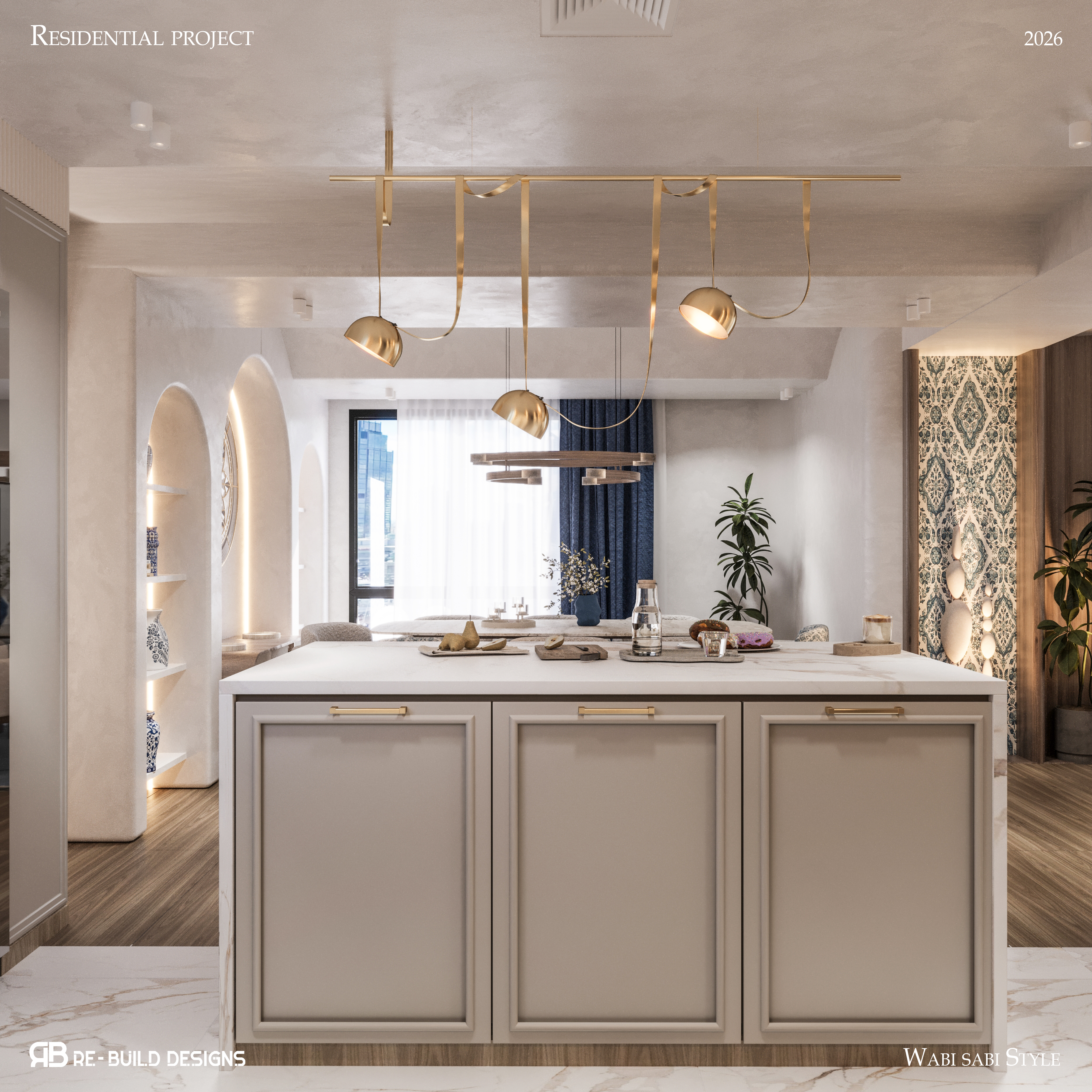 WABI SABI接待处室内设计丨埃及亚历山大丨Re  Build Designs-29