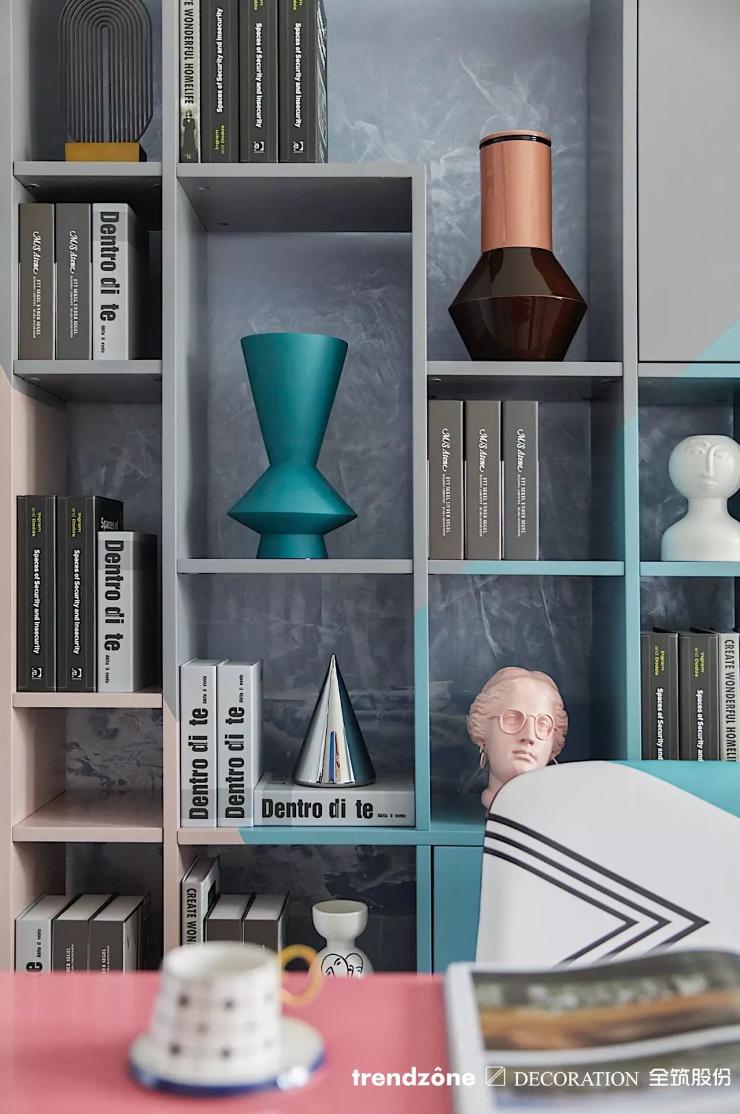 全品装饰 | 郑州华侨城 X 莫兰迪色，抽象与现实的正确打开方式-31