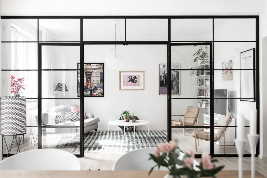 2017 年玻璃隔断风潮 | 打造现代室内空间-1