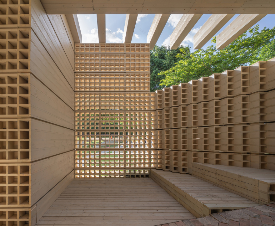 Ecological Matrix, Breathing Net Pavilion / Soltozibin Architects-27