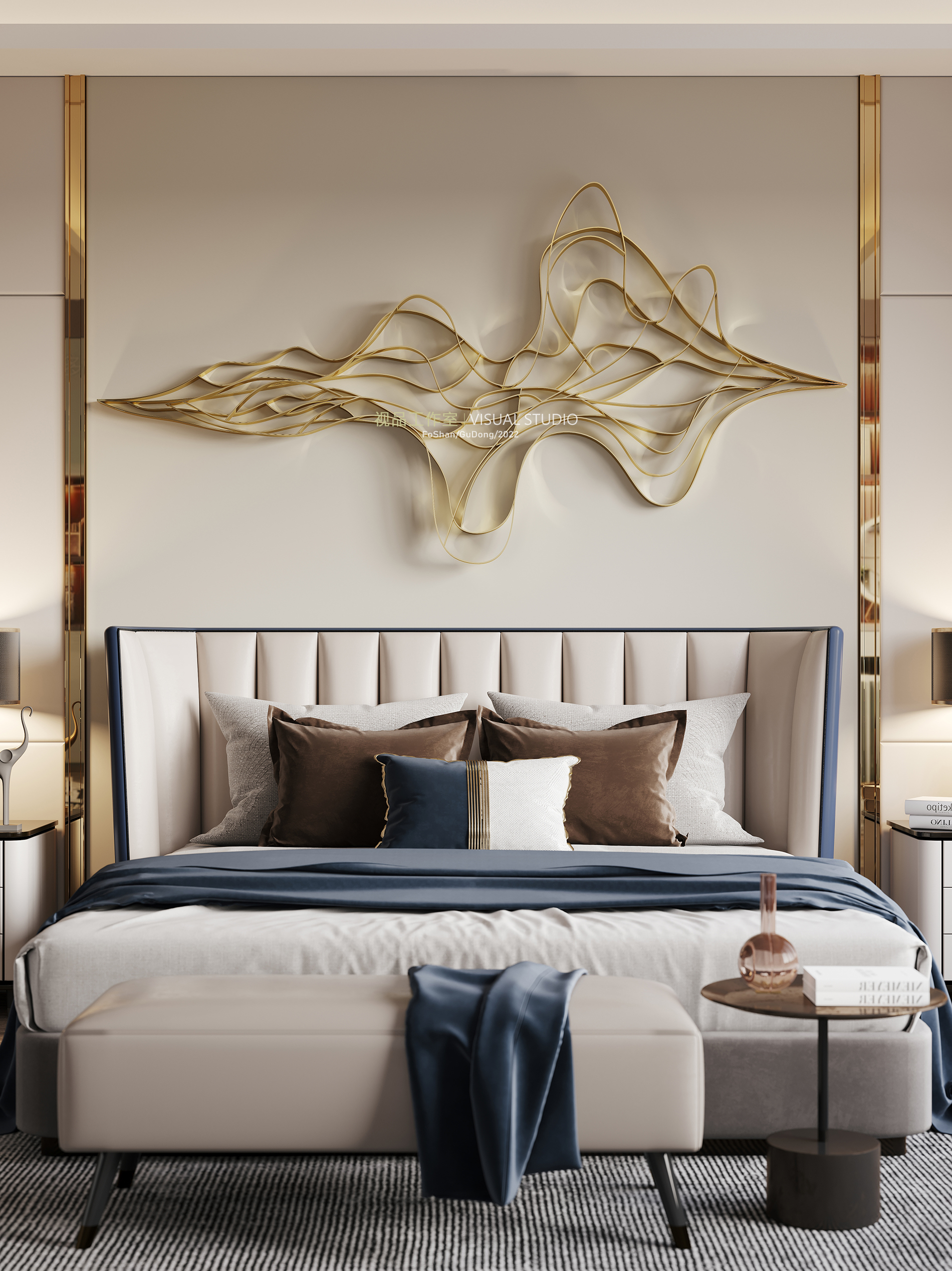 轻奢壁挂饰品效果图-10