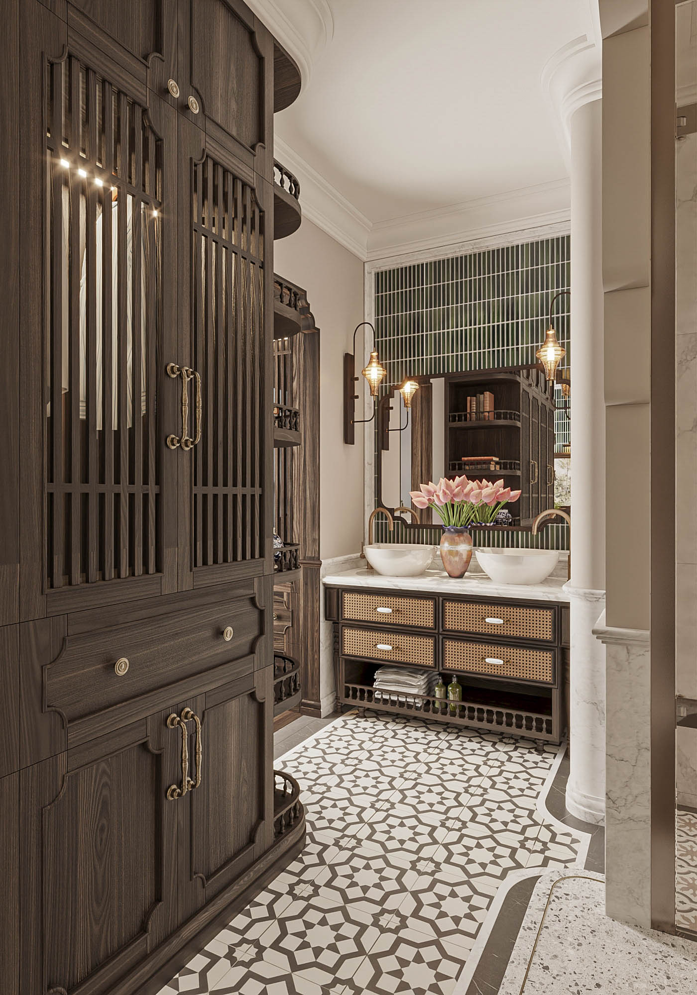 INDOCHINE 主卧丨越南河内-12